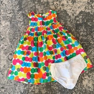 Carter’s Dot Dress with Diaper cover 18 months
